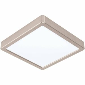 Eglo LED-Aufbauleuchte Zigbee Fueva-Z Eckig Weiß Nickel 16