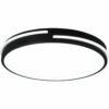 Trio LED-Deckenleuchte Tacoma 24W Schwarz matt