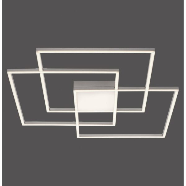 Leuchten Direkt LED-Deckenleuchte Asmin Stahl 75 cm x 75 cm CCT