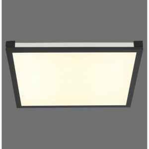 Leuchten Direkt LED-Deckenleuchte Mario Schwarz 45 cm x 45 cm CCT/ RGB