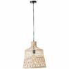 Brilliant Pendelleuchte Newbury Bambus-Textil