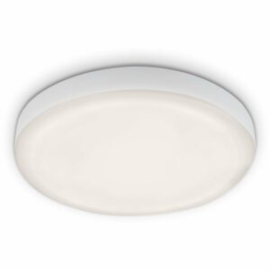 Briloner LED-Einbauleuchte Plat Weiß Ø 10 cm Neutralweiß