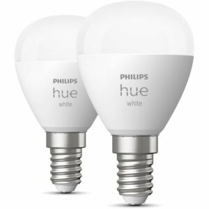 Philips Hue Luster Doppelpack White E14 2 x 470 lm