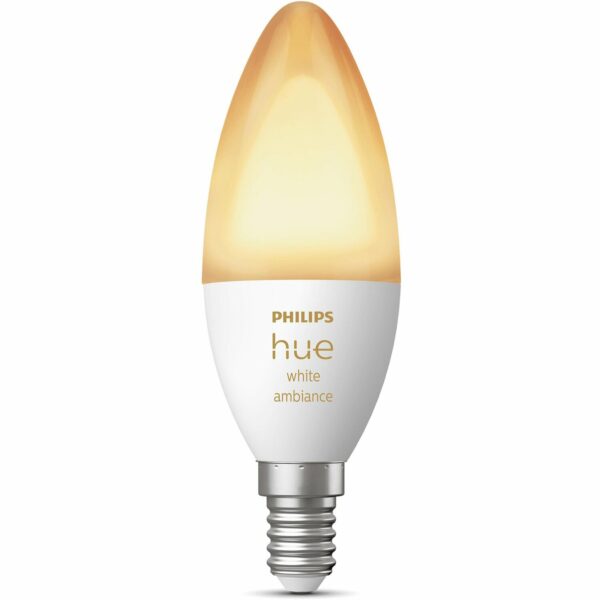 Philips Hue E14 Einzelpack White Ambiance 470 lm