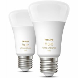 Philips Hue Doppelpack White Ambiance E27 2 x 800 lm 8 W
