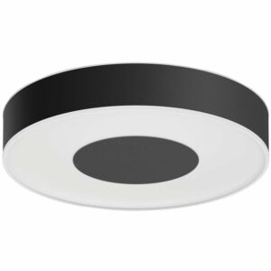 Philips Hue Deckenleuchte White & Color Ambiance Infuse M Schwarz 2400 lm