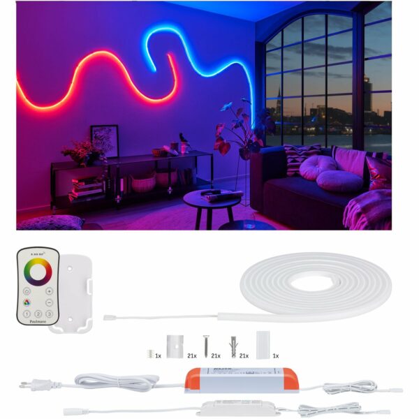 Paulmann MaxLED Flow Basis-Set 5 m RGB 43W inkl. Funk-Fernbedienung