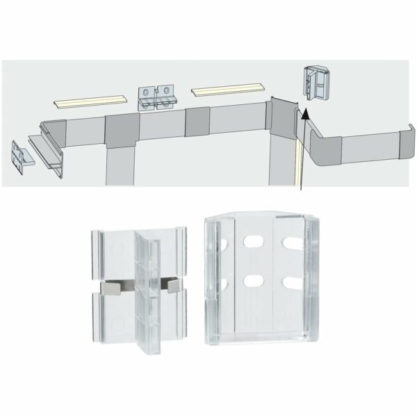 Paulmann Duo Profil Clix 2er Pack Transparent