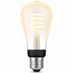 Philips Hue LED-Leuchtmittel White Ambiance E27 Einzelpack ST64 Filament 550 lm