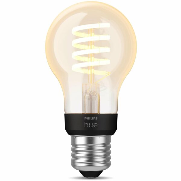 Philips Hue LED-Leuchtmittel White Ambiance E27 Einzelpack Filament 550 lm