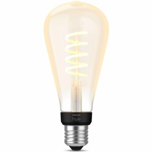 Philips Hue LED-Leuchtmittel White Ambiance E27 Einzelpack ST72 Filament 550 lm