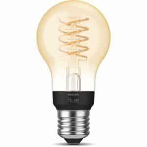Philips Hue LED-Leuchtmittel E27 Einzelpack White A60 Filament 550 lm