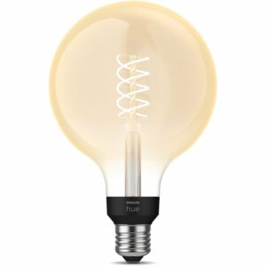 Philips Hue LED-Leuchtmittel E27 Einzelpack White G125 Filament 550 lm