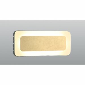 Luce Design Wandleuchte Solaris  9051 S 1-flammig Gold 30 cm x 12 cm