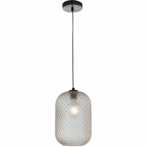 Luce Design Pendelleuchte Ashford 1-flammig Bernstein Ø 20 cm