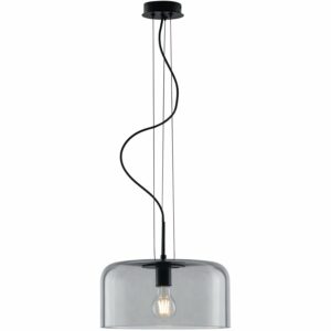 Luce Design Pendelleuchte Gibus 1-flammig Rauch Ø 35 cm