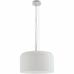 Luce Design Pendelleuchte Gibus 1-flammig Weiß Ø 40 cm