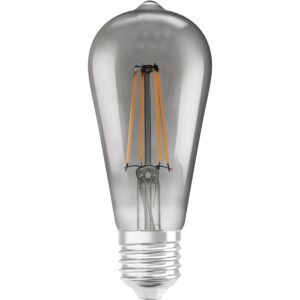 Ledvance Smart+ Leuchtmittel Wifi Filament Edison E27/6 W Light grey