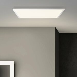 Brilliant LED-Deckenaufbau-Paneel Buffi Eckig 60 cm x 60 cm Weiß Warmweiß