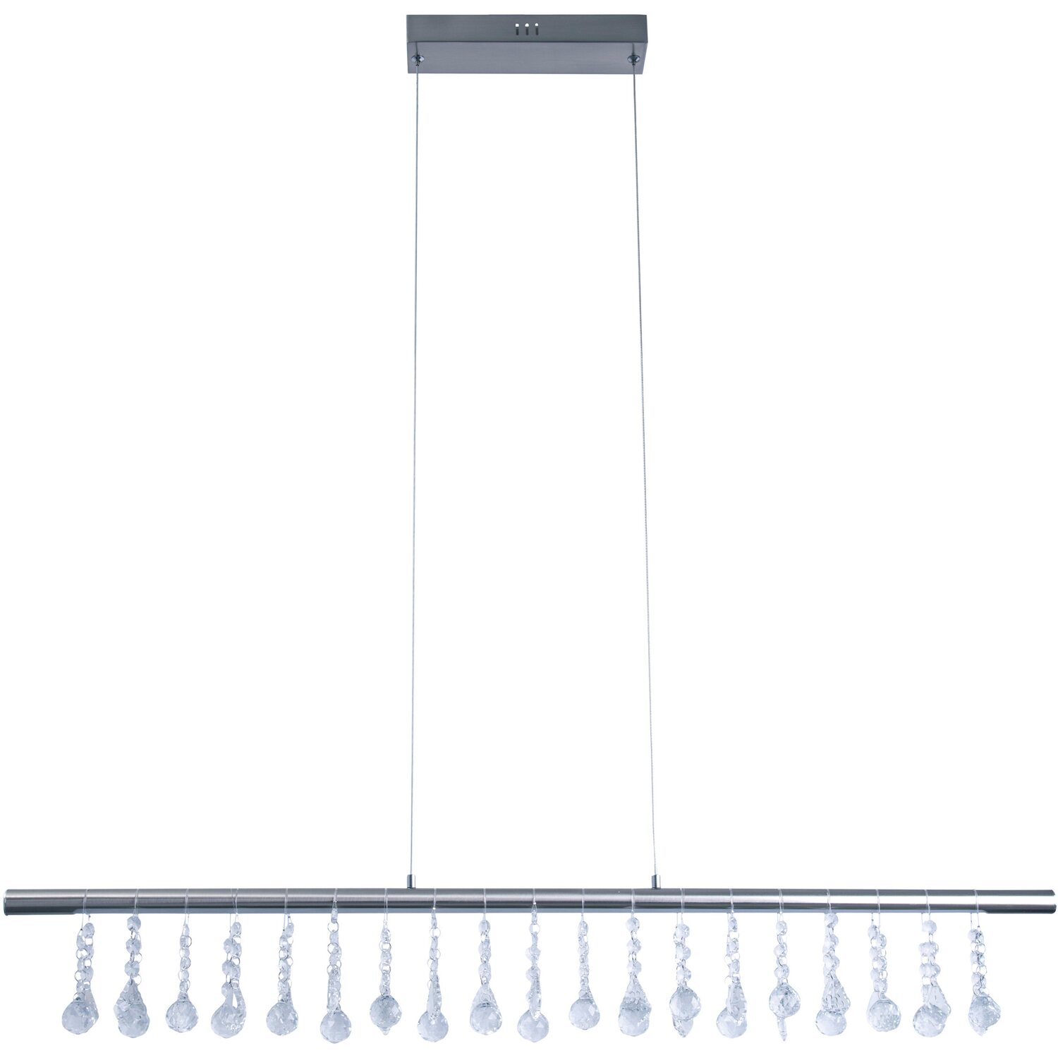 Näve LED-Pendelleuchte Nobilis Satin-Nickel ca. 100 cm