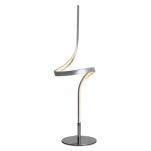 Näve LED-Tischleuchte Loop Line Silber 36 cm