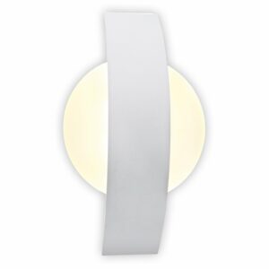 Näve LED-Wandleuchte Stan Weiß 24 cm