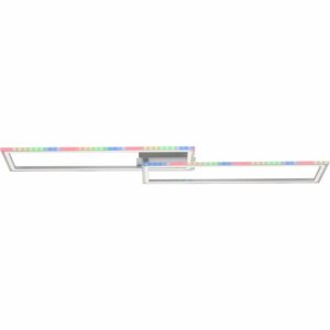 Leuchten Direkt LED-Deckenleuchte Felix 60 Stahl 121 cm x 72 cm