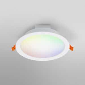 Ledvance Smart+ WiFi Unterbauleuchte Downlight Slim RGBTW Weiß Ø 17 cm