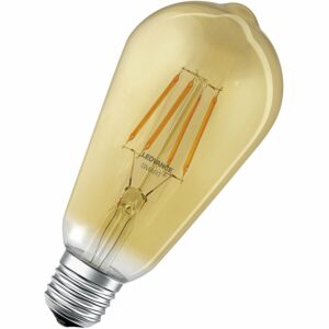 Ledvance Smart+ Leuchtmittel Wifi Filament Edison E27/6 W Gold