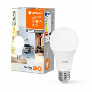 Ledvance LED-Leuchtmittel Sun@Home Smart+ Glühlampenform Weiß Ø 6 cm