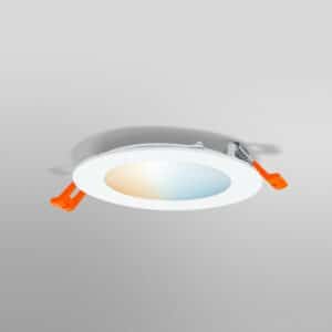 Ledvance Smart+ WiFi LED-Einbauleuchte Downlight Slim TW Weiß Ø 12 cm