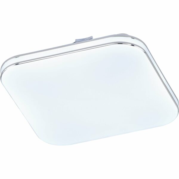Fischer & Honsel LED-Deckenleuchte Porto Weiß 34 x 34 cm