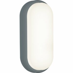 LED-Ovalleuchte OL 18 W Anthrazit 1-flammig