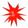 Amare LED-3D-Weihnachtsstern XXL Ø 100 cm Rot