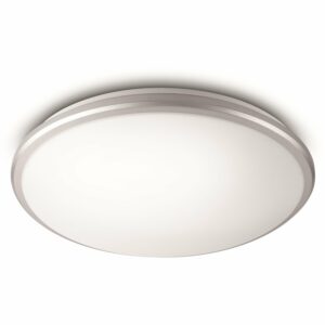 Philips LED-Deckenleuchte Twirly 1700 lm Silber