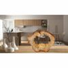 Globo LED-Tischlampe Vinzenz 1-flammig Holzoptik 305 x 85 x 255 mm