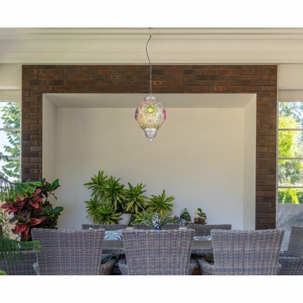 Globo Pendelleuchte 1-flammig Silbergrau 270 x 1200 mm