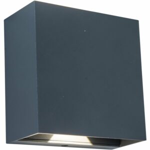 Lutec LED-Außenwandleuchte Gemini 400 lm 11 x 11 x 5