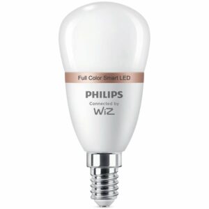 Philips Smart LED-Leuchtmittel 40 W E14 Tropfenform Tunable White & Color