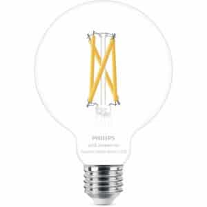 Philips Smart LED-Leuchtmittel 7 W E27 Globe Filament G95 Clear Einzelpack
