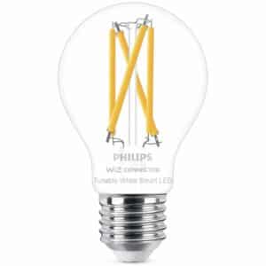 Philips Smart LED-Leuchtmittel 60 W E27 Standardform Filament Clear Einzelpack