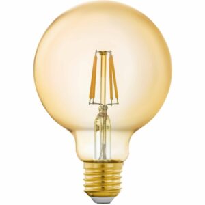 Eglo LED Leuchtmittel G95 Amber E27 4