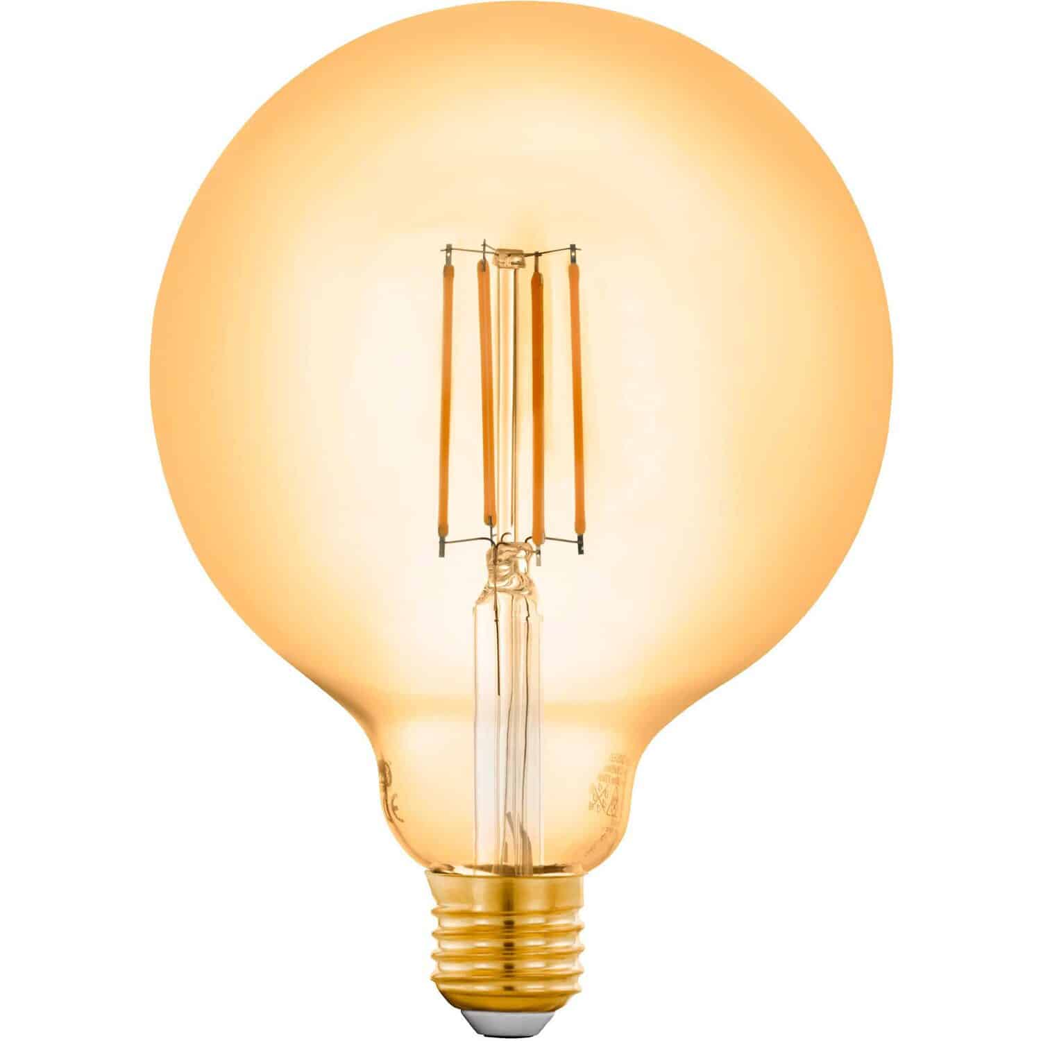 Eglo LED Leuchtmittel G125 Amber E27 6W