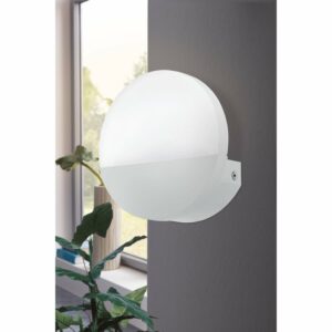 Eglo LED Wandleuchte Metrass 1 1-flammig Weiß satiniert 4