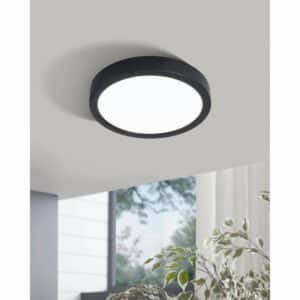 Eglo LED Aufbauleuchte Fueva 5 Schwarz-Weiß 17 W