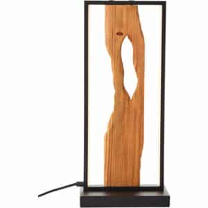 Brilliant LED-Tischleuchte Chaumont 50 cm Schwarz und Holz
