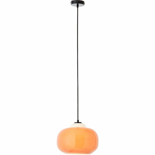 Brilliant Pendelleuchte Blop Ø 30 cm Orange