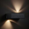 Brilliant LED-Außenwandleuchte Abbot 2-flammig Anthrazit