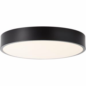 Brilliant LED-Deckenleuchte Slimline Ø 33 cm Weiß und Schwarz