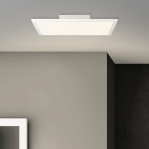 Brilliant LED-Deckenaufbau-Paneel Buffi Eckig 40 cm x 40 cm Weiß und Warmweiß